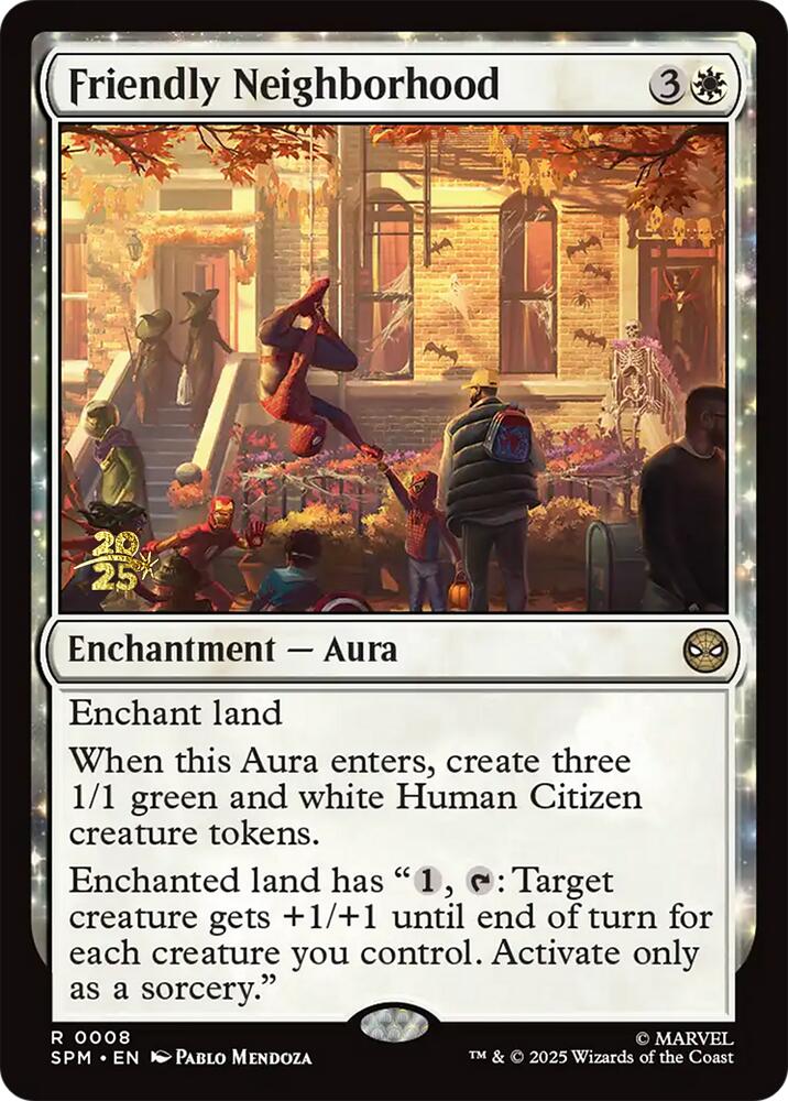 Friendly Neighborhood [Marvel's Spider-Man Prerelease Promos] | Galaxy Games LLC