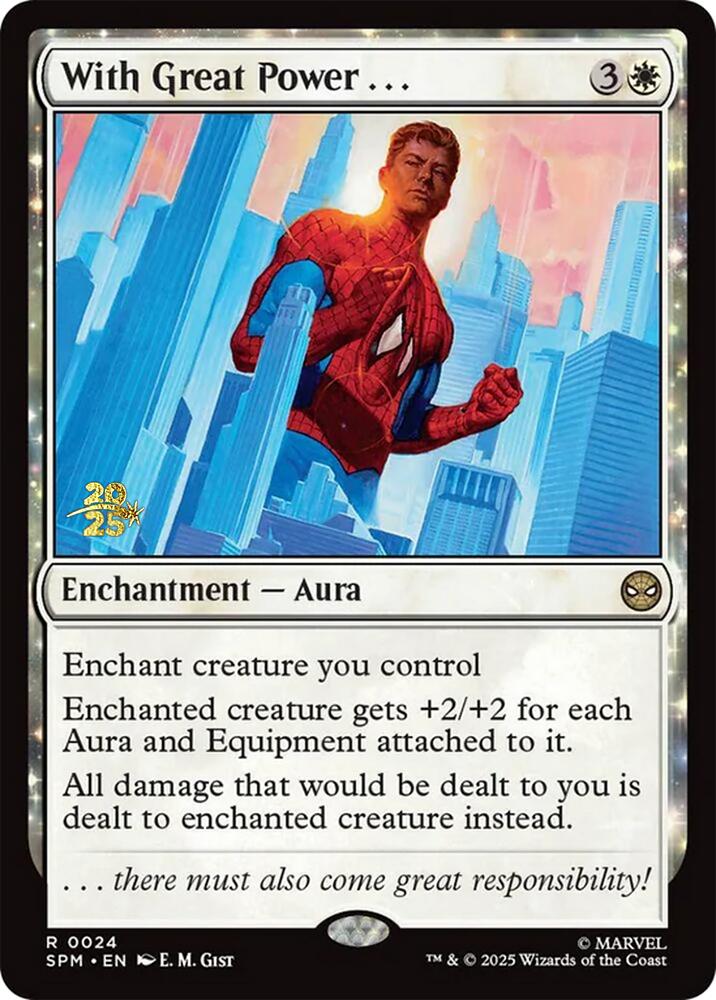 With Great Power . . . [Marvel's Spider-Man Prerelease Promos] | Galaxy Games LLC