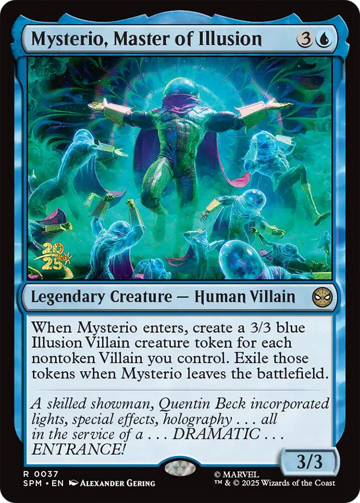 Mysterio, Master of Illusion [Marvel's Spider-Man Prerelease Promos] | Galaxy Games LLC