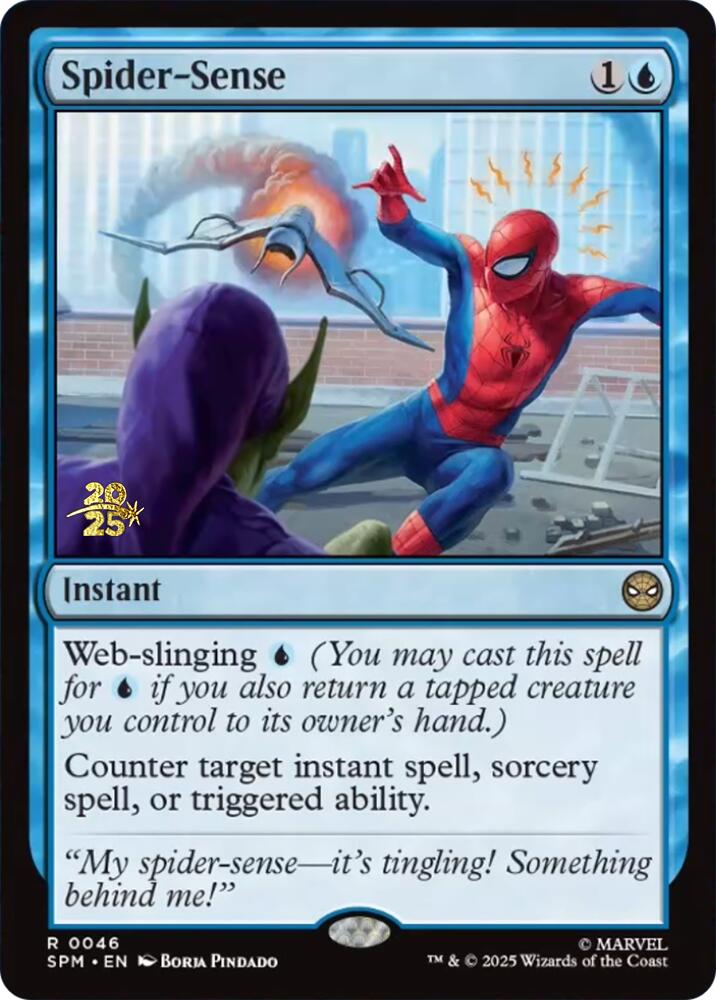 Spider-Sense [Marvel's Spider-Man Prerelease Promos] | Galaxy Games LLC