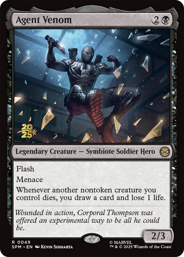 Agent Venom [Marvel's Spider-Man Prerelease Promos] | Galaxy Games LLC