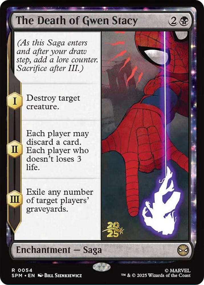 The Death of Gwen Stacy [Marvel's Spider-Man Prerelease Promos] | Galaxy Games LLC