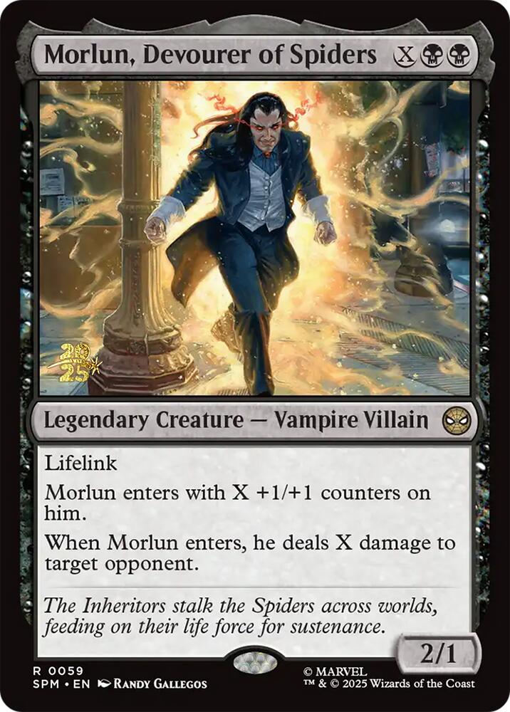 Morlun, Devourer of Spiders [Marvel's Spider-Man Prerelease Promos] | Galaxy Games LLC
