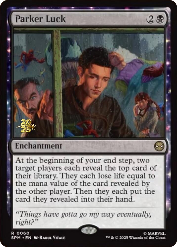 Parker Luck [Marvel's Spider-Man Prerelease Promos] | Galaxy Games LLC