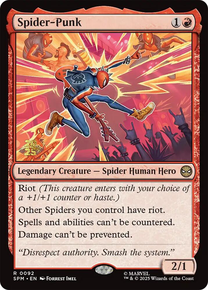 Spider-Punk [Marvel's Spider-Man Prerelease Promos] | Galaxy Games LLC
