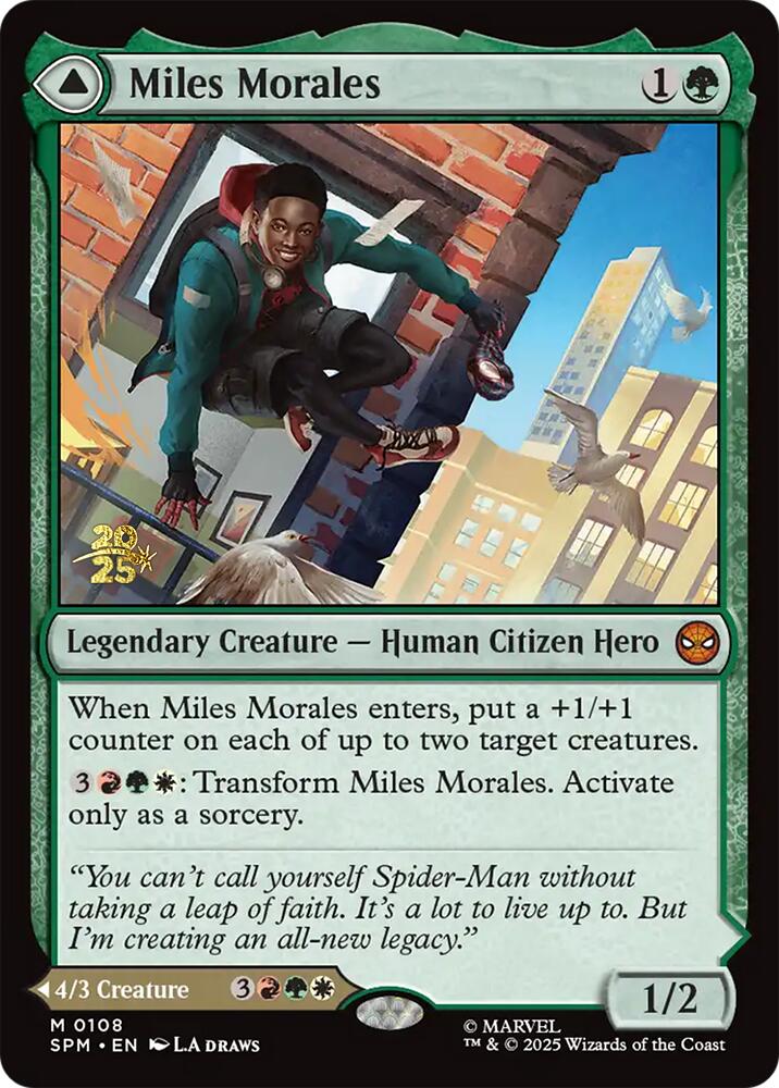 Miles Morales // Ultimate Spider-Man [Marvel's Spider-Man Prerelease Promos] | Galaxy Games LLC