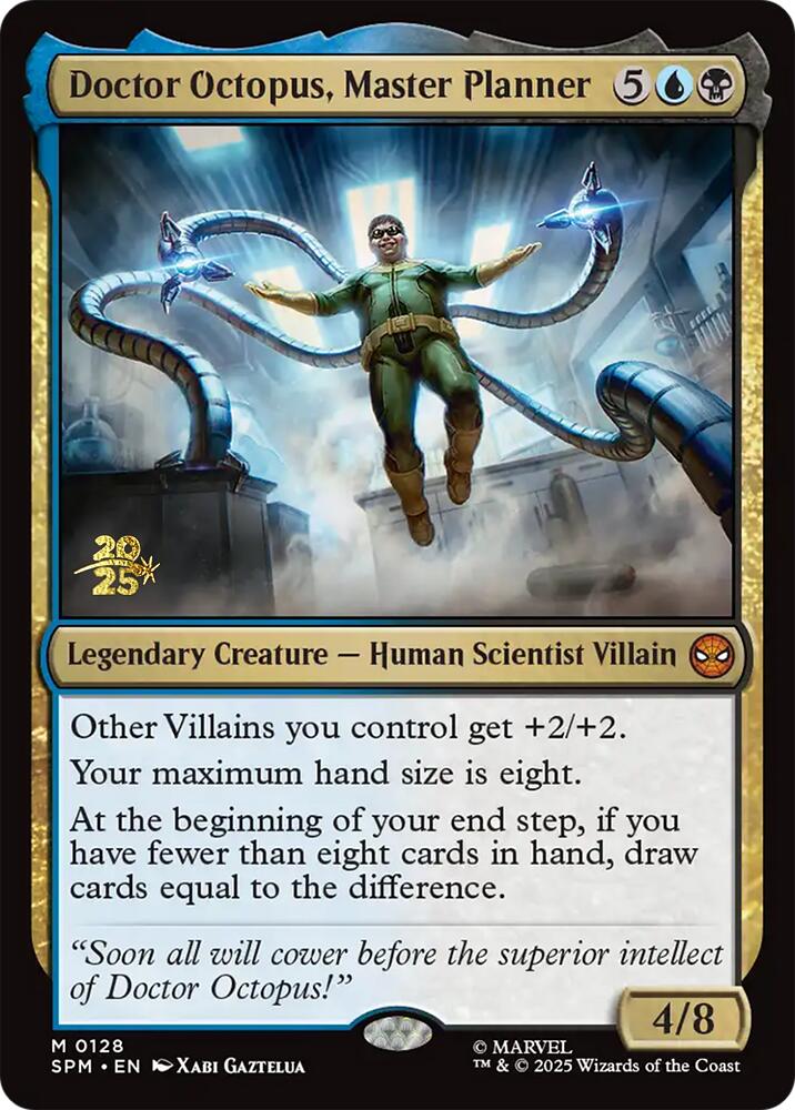 Doctor Octopus, Master Planner [Marvel's Spider-Man Prerelease Promos] | Galaxy Games LLC