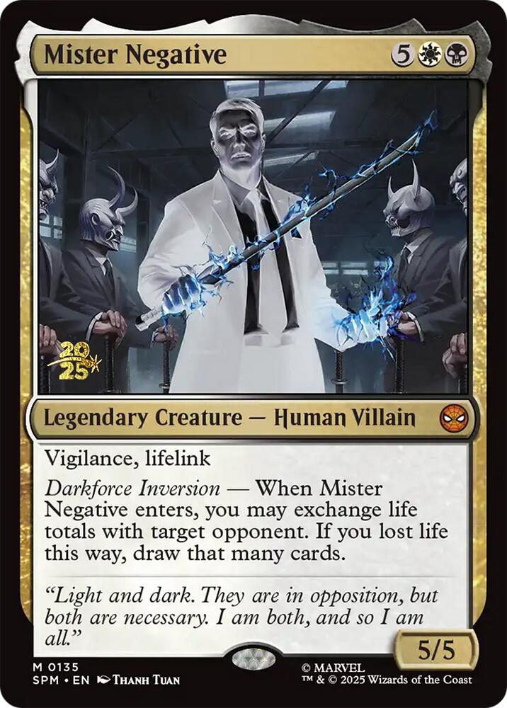 Mister Negative [Marvel's Spider-Man Prerelease Promos] | Galaxy Games LLC