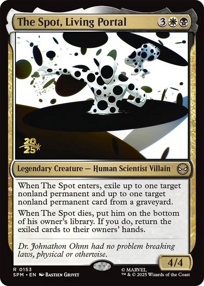 The Spot, Living Portal [Marvel's Spider-Man Prerelease Promos] | Galaxy Games LLC