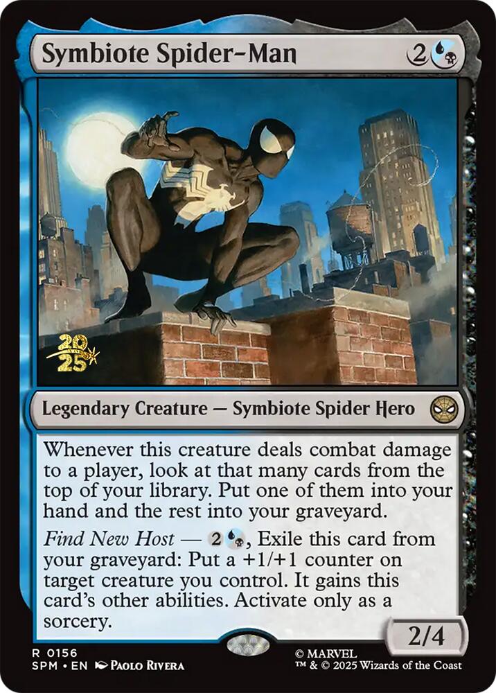 Symbiote Spider-Man [Marvel's Spider-Man Prerelease Promos] | Galaxy Games LLC