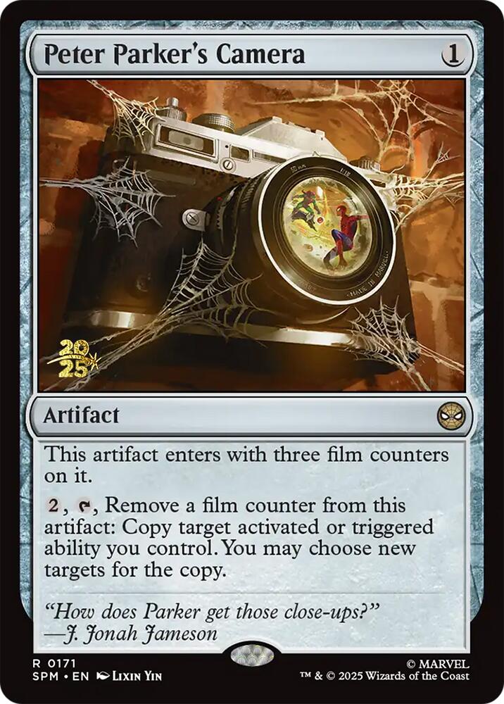 Peter Parker's Camera [Marvel's Spider-Man Prerelease Promos] | Galaxy Games LLC