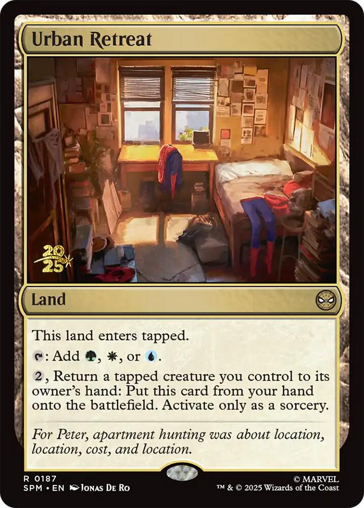 Urban Retreat [Marvel's Spider-Man Prerelease Promos] | Galaxy Games LLC
