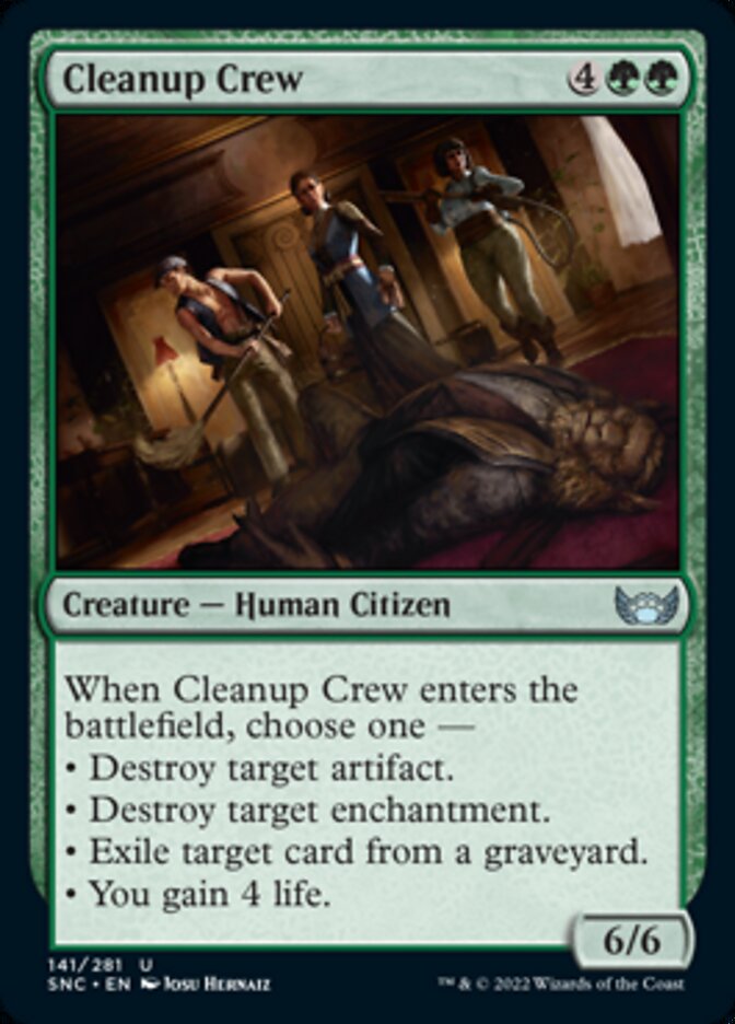 Cleanup Crew [Streets of New Capenna] | Galaxy Games LLC