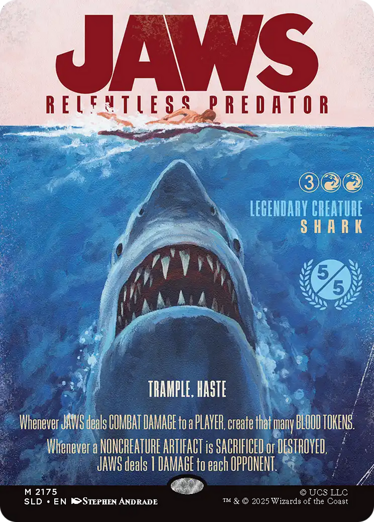 Jaws, Relentless Predator [Secret Lair Drop Series] | Galaxy Games LLC