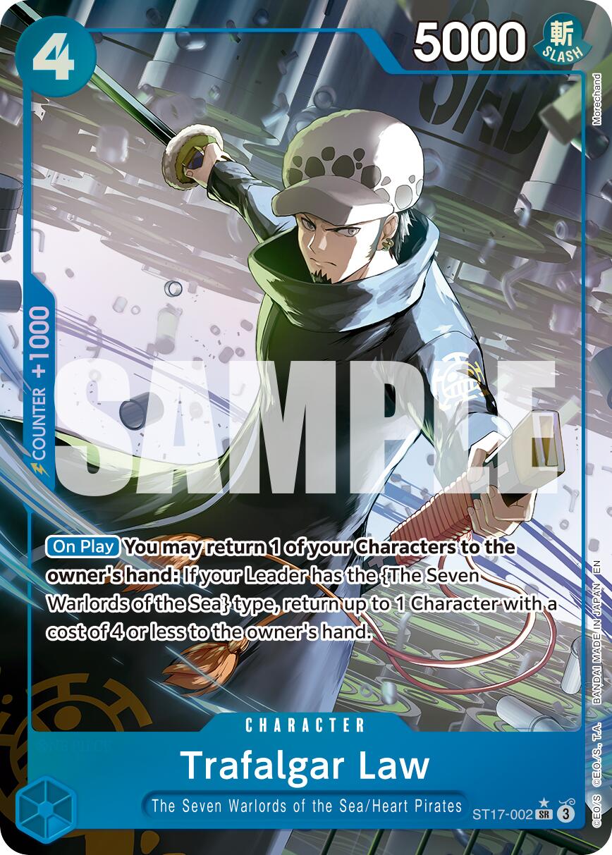 Trafalgar Law (ST17-002) (Alternate Art) [Premium Booster -The Best- Vol. 2] | Galaxy Games LLC