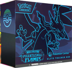 Mega Evolution: Phantasmal Flames - Pokemon Center Elite Trainer Box (Exclusive) | Galaxy Games LLC