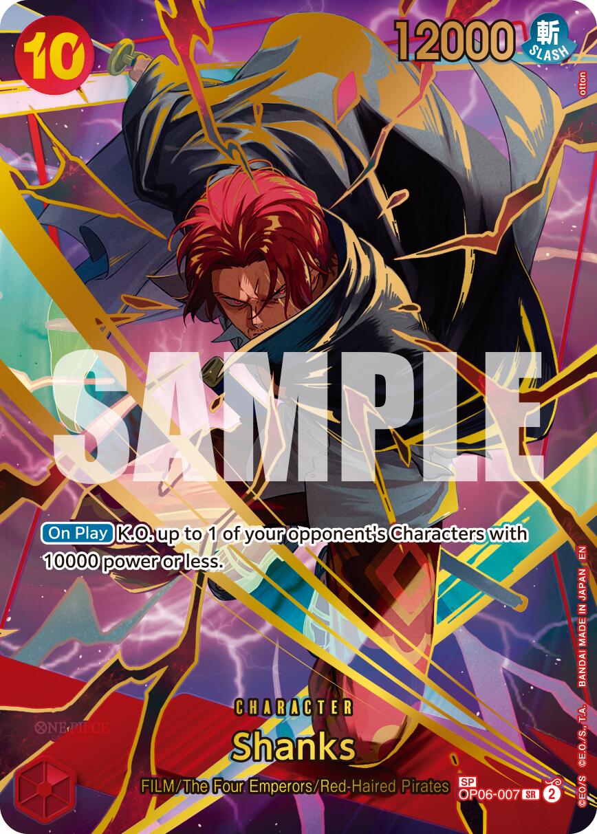 Shanks (Alternate Art) [Premium Booster -The Best- Vol. 2] | Galaxy Games LLC