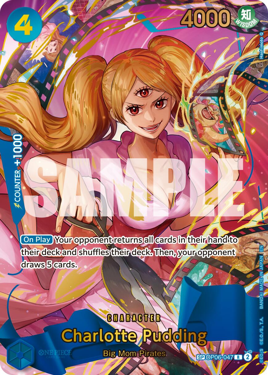 Charlotte Pudding (OP06-047) (Alternate Art) [Premium Booster -The Best- Vol. 2] | Galaxy Games LLC