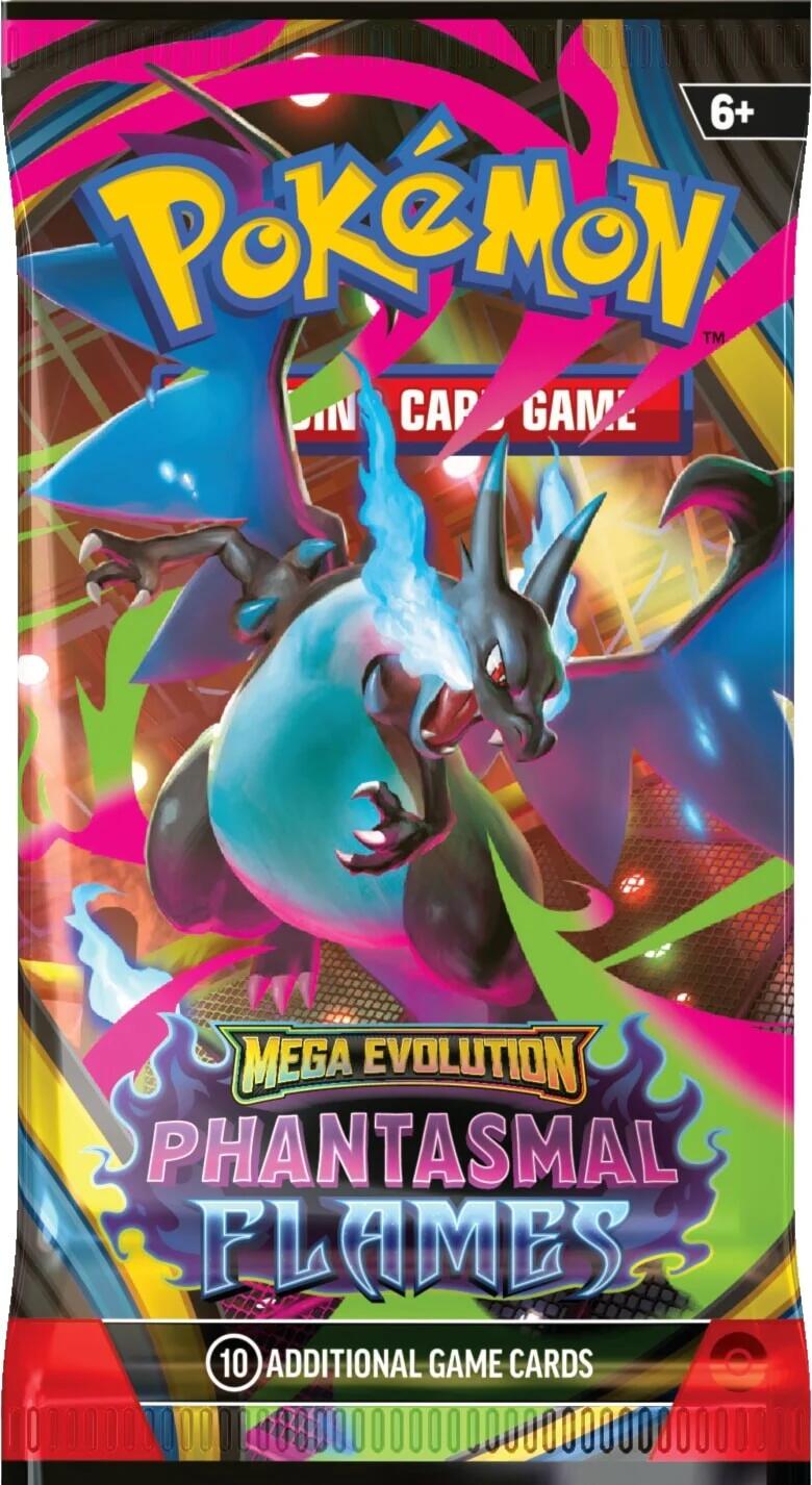 Mega Evolution: Phantasmal Flames - Booster Pack | Galaxy Games LLC
