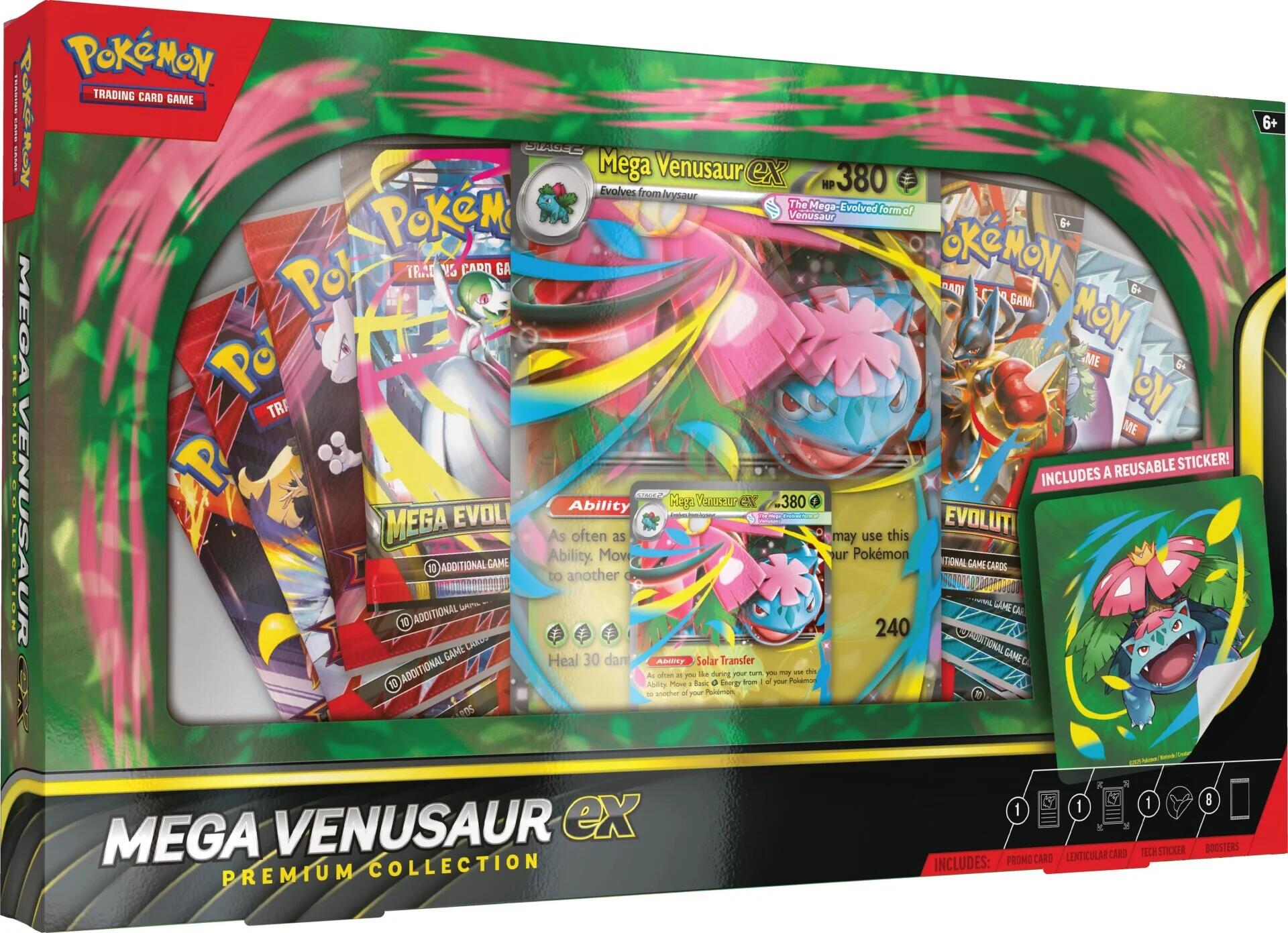 Mega Venusaur ex Premium Collection | Galaxy Games LLC