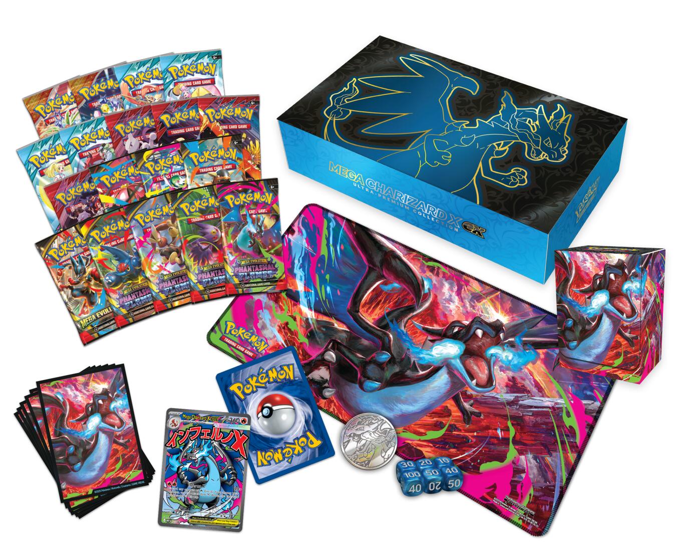 Mega Charizard X ex Ultra Premium Collection | Galaxy Games LLC