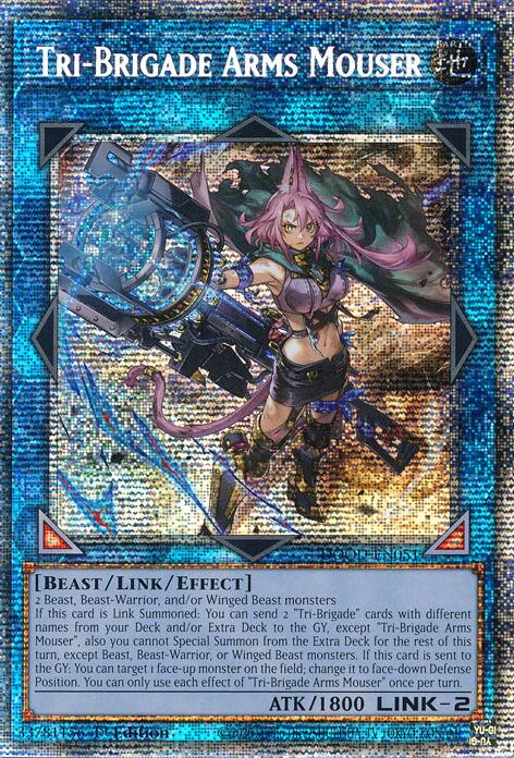 Tri-Brigade Arms Mouser (Starlight Rare) [DOOD-EN051] Starlight Rare | Galaxy Games LLC