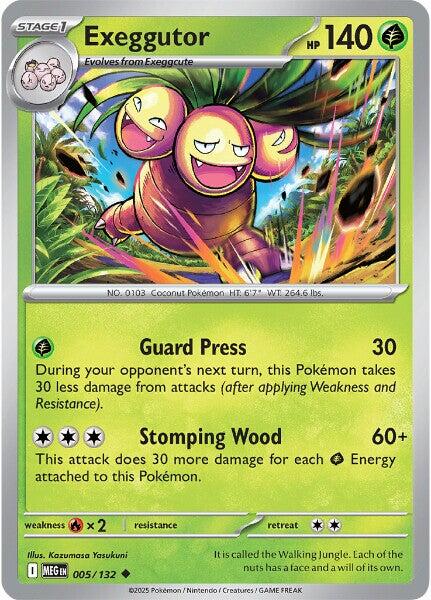 Exeggutor (005/132) [Mega Evolutions: Base Set] | Galaxy Games LLC