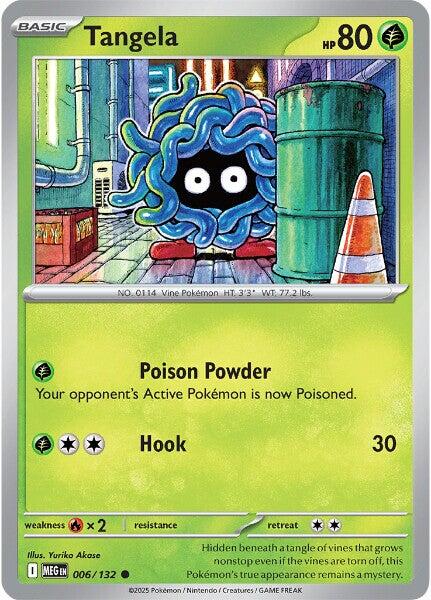 Tangela (006/132) [Mega Evolutions: Base Set] | Galaxy Games LLC