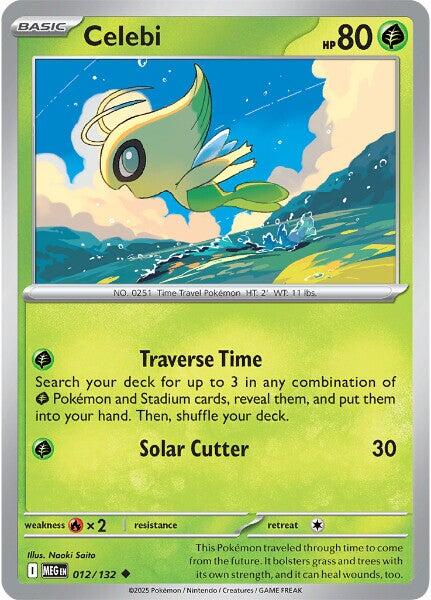 Celebi (012/132) [Mega Evolutions: Base Set] | Galaxy Games LLC