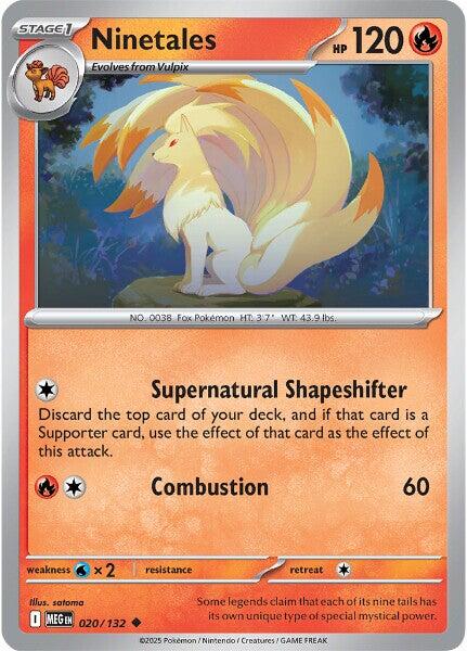 Ninetales (020/132) [Mega Evolutions: Base Set] | Galaxy Games LLC