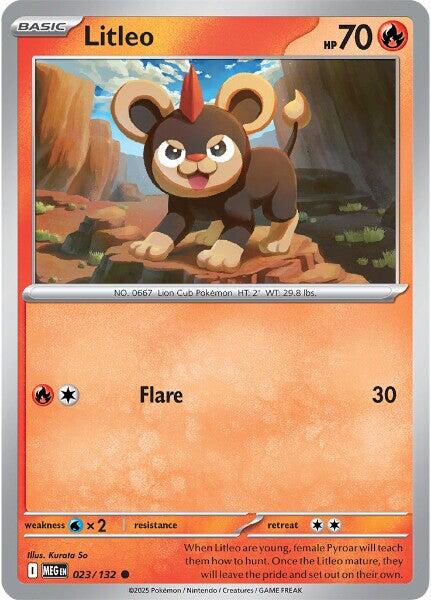 Litleo (023/132) [Mega Evolution: Base Set] | Galaxy Games LLC