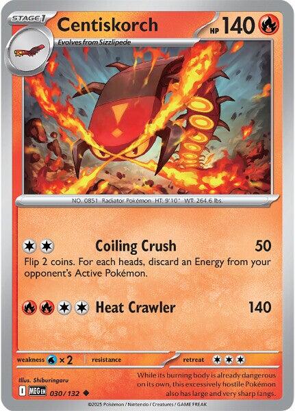 Centiskorch (030/132) [Mega Evolutions: Base Set] | Galaxy Games LLC