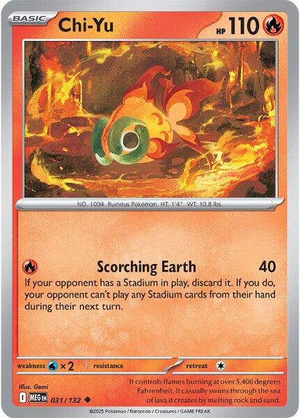 Chi-Yu (031/132) [Mega Evolution: Base Set] | Galaxy Games LLC