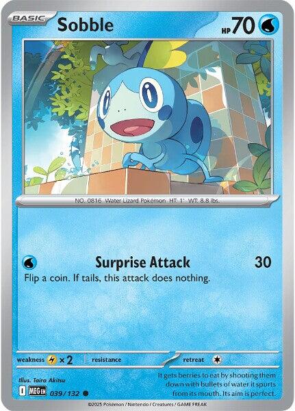 Sobble (039/132) [Mega Evolutions: Base Set] | Galaxy Games LLC