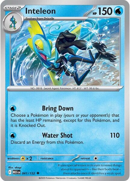 Inteleon (041/132) [Mega Evolutions: Base Set] | Galaxy Games LLC