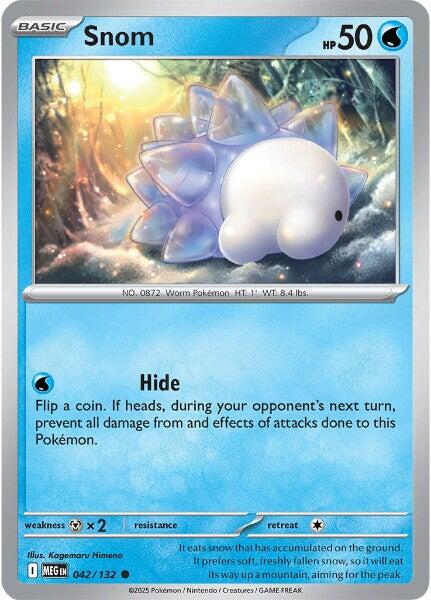 Snom (042/132) [Mega Evolutions: Base Set] | Galaxy Games LLC