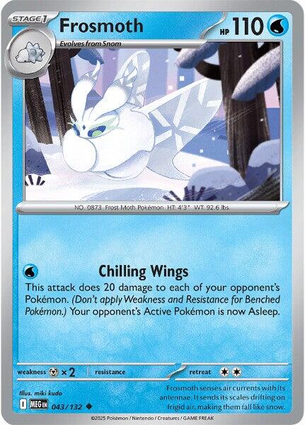 Frosmoth (043/132) [Mega Evolutions: Base Set] | Galaxy Games LLC