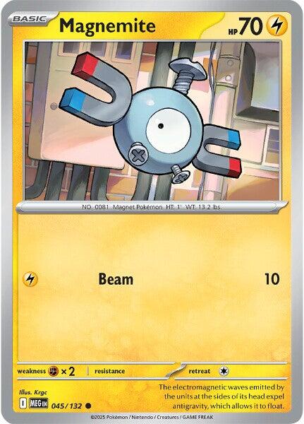 Magnemite (045/132) [Mega Evolutions: Base Set] | Galaxy Games LLC