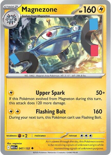 Magnezone (047/132) [Mega Evolutions: Base Set] | Galaxy Games LLC