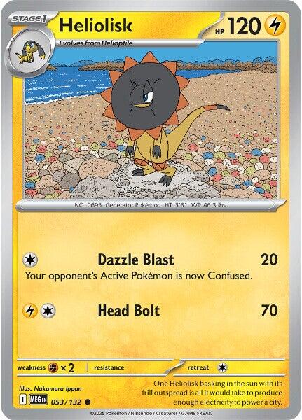 Heliolisk (053/132) [Mega Evolutions: Base Set] | Galaxy Games LLC