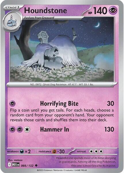 Houndstone (066/132) [Mega Evolutions: Base Set] | Galaxy Games LLC
