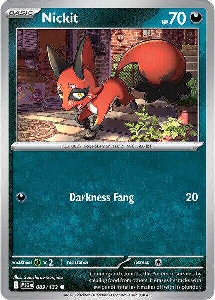 Nickit (089/132) [Mega Evolution: Base Set] | Galaxy Games LLC