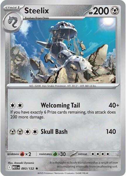 Steelix (093/132) [Mega Evolution: Base Set] | Galaxy Games LLC