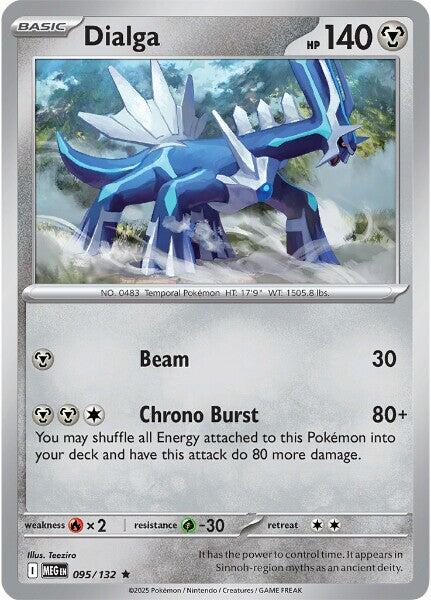 Dialga (095/132) [Mega Evolution: Base Set] | Galaxy Games LLC