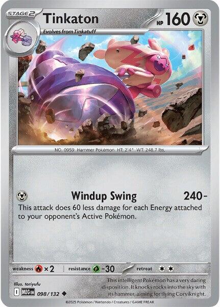 Tinkaton (098/132) [Mega Evolutions: Base Set] | Galaxy Games LLC