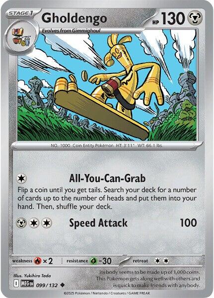 Gholdengo (099/132) [Mega Evolutions: Base Set] | Galaxy Games LLC