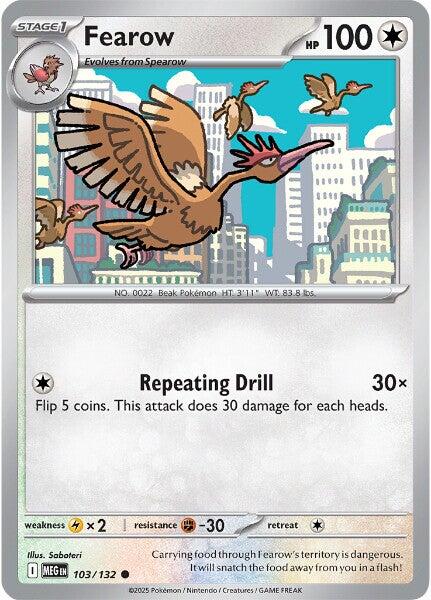 Fearow (103/132) [Mega Evolutions: Base Set] | Galaxy Games LLC