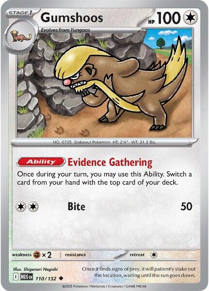 Gumshoos (110/132) [Mega Evolutions: Base Set] | Galaxy Games LLC