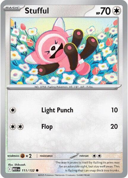 Stufful (111/132) [Mega Evolutions: Base Set] | Galaxy Games LLC