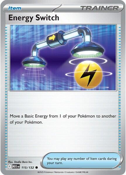 Energy Switch (115/132) [Mega Evolutions: Base Set] | Galaxy Games LLC